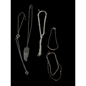 Lot of 6 chain necklaces Fashion Jewelry